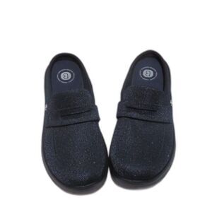 NWOT BZEES For Life Stride Georgia Navy Blue Sparkle Size 10M